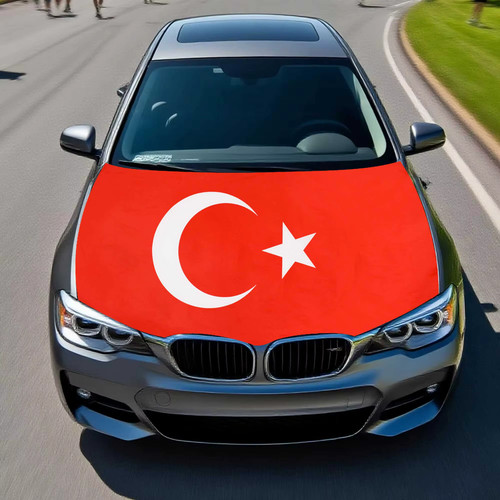 Türkei motorhauben flagge - türkei,