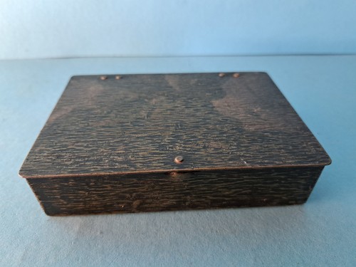 Alte schatulle metall - alte,