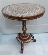 Palisander geschnitzter eingelegter indischer Tisch/Couchtisch (auf Bestellung hergestellt)