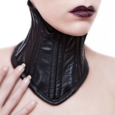 Halskorsett aus Rindnappaleder