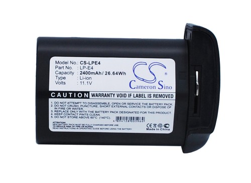 Premium akku für - canon, lp-e4
