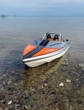 RC Jet-Sprint Kehrer Boot mit Motor/Regler, GFK Rumpf mit Original Kehrer Jet