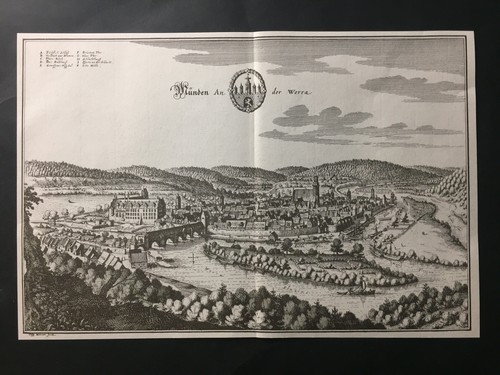 Hann münden kupferstich - hann.,