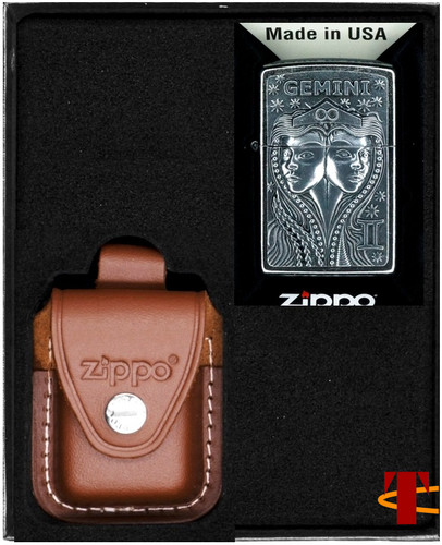 Zippo benzinfeuerzeug set - benzinfeuerzeug,