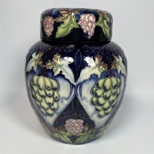 Moorcroft Sonoma Muster Ingwerglas 6 Zoll hoch Rachel Bishop 2003 erste Qualität