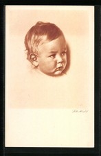 Foto-AK Lotte Herrlich: Kopf