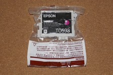 Original Epson Tintenpatrone T0593  Magenta für R2400 Photodrucker