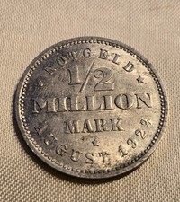 Münze 1/2 Million Mark