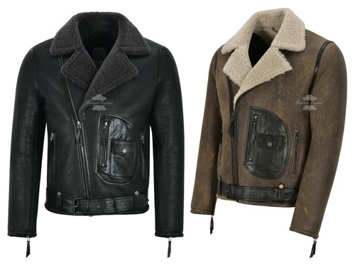 Herren raf lammfelljacke - b3,