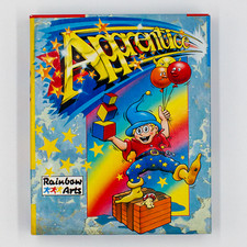 Apprentice (Amiga, 1990, Poster, Small Big Box, Sammlerzustand) Rainbow Arts