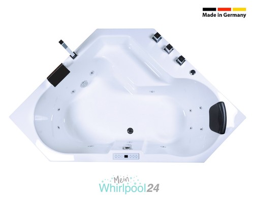Whirlpool eckbadewanne - whirlpool,