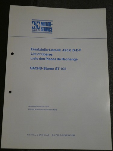Sachs stamo 102 - st,
