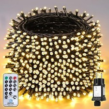 SALCAR LED Lichterkette 60m/80m/100m Christbaumbeleuchtung mit 8 Modi und Memory