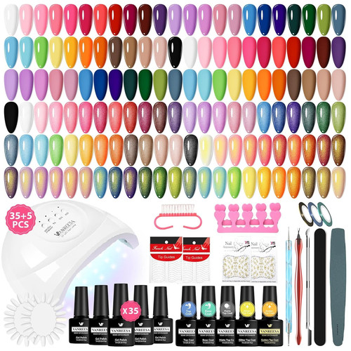 Vanreesa gel nägel set - vanreesa, 35