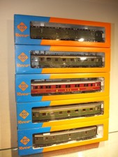 Roco Hecht-Wagensammlung --5 Modelle--