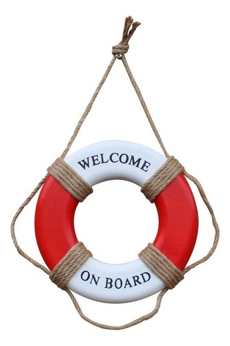 Maritime deko rettungsring - deko,
