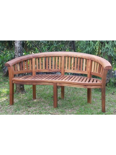 Teakholz gartenbank - teakholz,