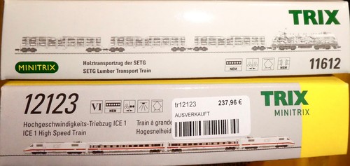Minitrix 12123 leerkarton - 12123,