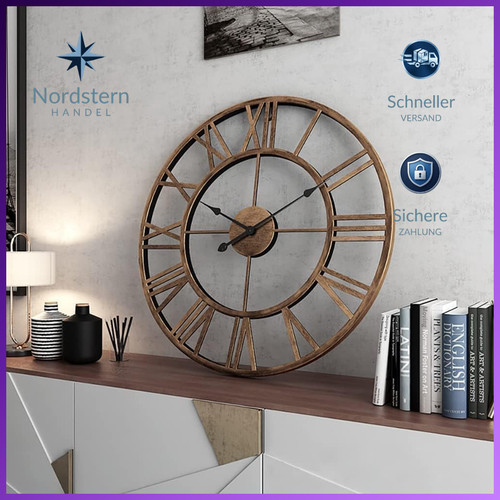 Wanduhr xxl 50cm - wanduhr,