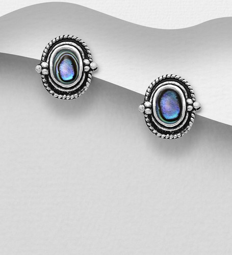 925 sterling silber - silber, ohrstecker