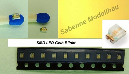 Smd led 0805 gelb blinkend - smd,