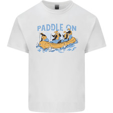 Wildwasser Rafting Paddeln auf Wildwasser Herren leichte Baumwolle T-Shirt