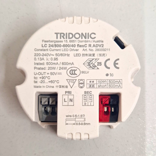Tridonic 500 600 - tridonic, lc