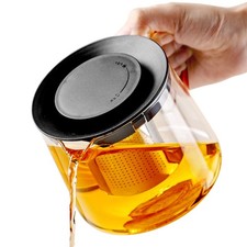 1000ml glaskanne mit sieb - 1000ml,