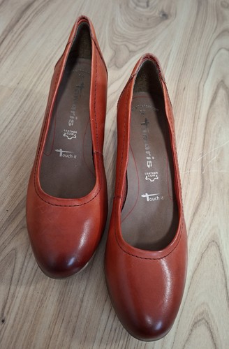 Tolle tamaris pumps rot - tamaris,