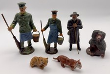 Lineol Masse Figuren mit