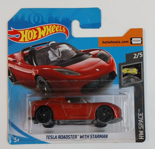 Hot wheels space tesla - hot, hw