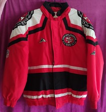 San Francisco 49ers Football Jacke Rot Gr. M NFL Super Bowl Champions Vintage