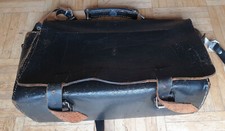 Vintage Original POST Briefträgertasche, Umhängetasche, dickes 3mm Leder TASCHE