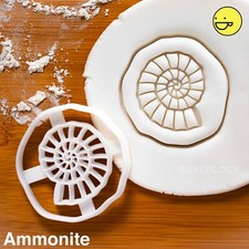 Ammonit Ausstechform | Fossile