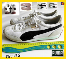 Puma Sneaker Herren Schuhe Gr. 45 Turnschuhe Whirlwind weiß selten Sammler???