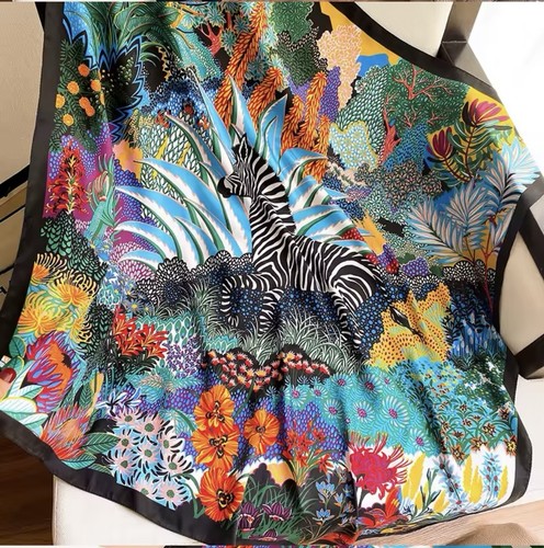 Luxus schal zebra scarf - zebra,