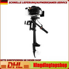 HANGKAI 4PS 4Takt Außenborder Motor Benzinmotor JET PUMP Boat Engine Windkühlung