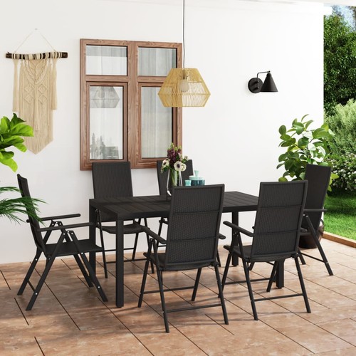 Gartenmöbel set tlg - gartenmöbel, 7-tlg