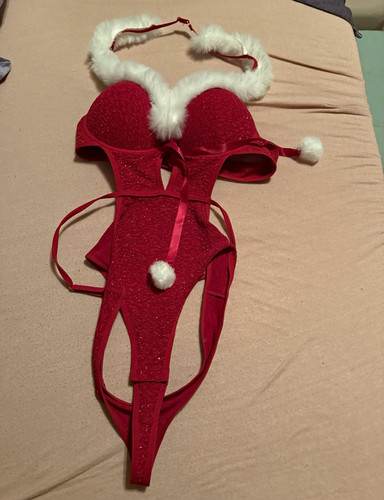 Damen body einteiler rot - damen, rot/weiß