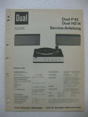 Dual service anleitung - service-anleitung,