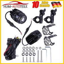2x LED Motorrad Nebelleuchte Zusatzscheinwerfer Lauflicht Für BMW R1200GS F800GS