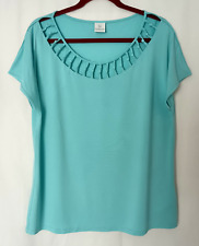 NEU! Blusenshirt MADELEINE Viskose Türkis Gr. 46 - vgl. Maße i.d. Anzeige!