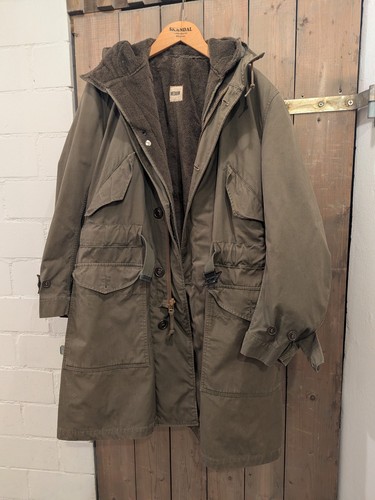 Army parka mit pile liner - parka,