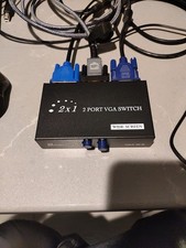 NEW VGA Switch Box 2 PC to 1