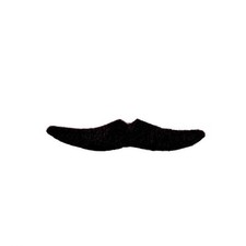 Schwarzer Gangster Mafia Bart