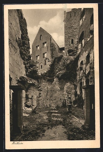 Wertheim main schloßruine - /, main,