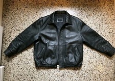 Herren Leder Jacke, Größe