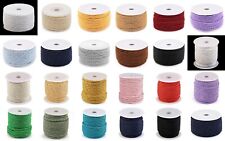 1 m Kordel Bänder Band Schnur 3mm o. 5mm Kordelschnur waschbar