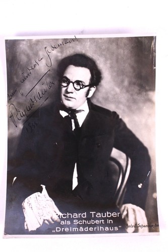 Autogramm richard tauber - autogramm,