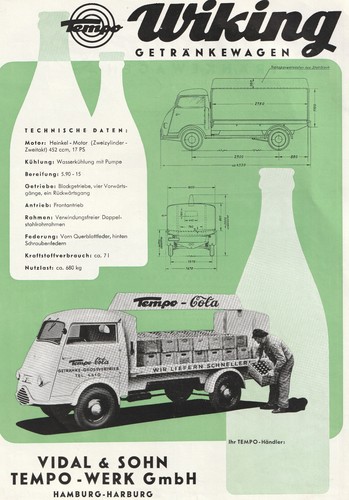 Prospekt auto tempo wiking - prospekt,